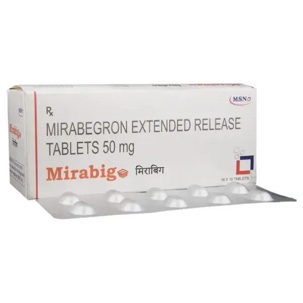 Mirabig 50mg Tablet ER